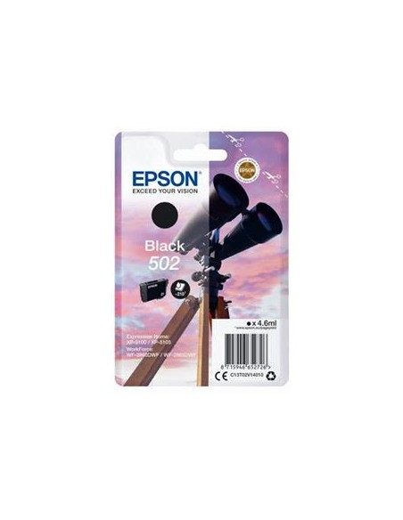 Cartucho de tinta ORIGINAL C13T02V140 - nº502BK