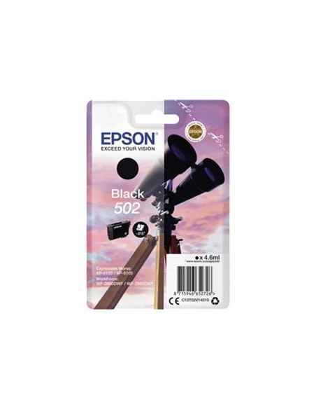 Cartucho de tinta ORIGINAL C13T02V140 - nº502BK