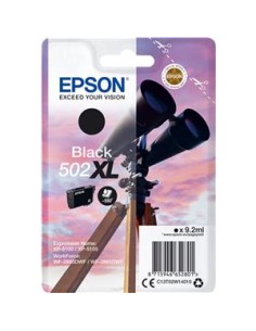 Cartucho de tinta ORIGINAL C13T02W140 - nº502XLBK