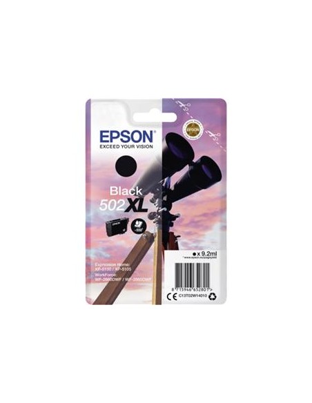 Cartucho de tinta ORIGINAL C13T02W140 - nº502XLBK