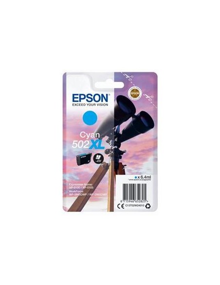 Cartucho de tinta ORIGINAL C13T02W240 - nº502XLC