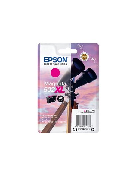 Cartucho de tinta ORIGINAL C13T02W340 - nº502XLM