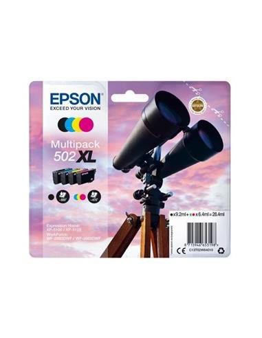 Multipack 4 cartuchos de tinta ORIGINAL C13T02W640 - nº502XL
