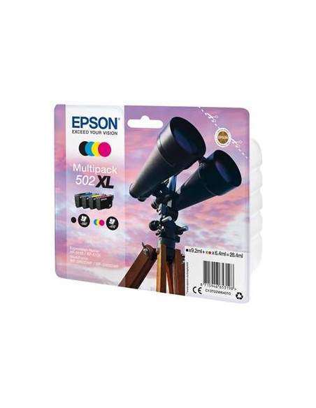 Multipack 4 cartuchos de tinta ORIGINAL C13T02W640 - nº502XL