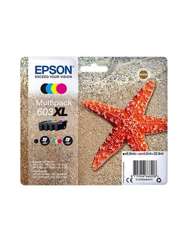 Multipack 4 cartuchos de tinta ORIGINAL C13T03A640 - nº603XL