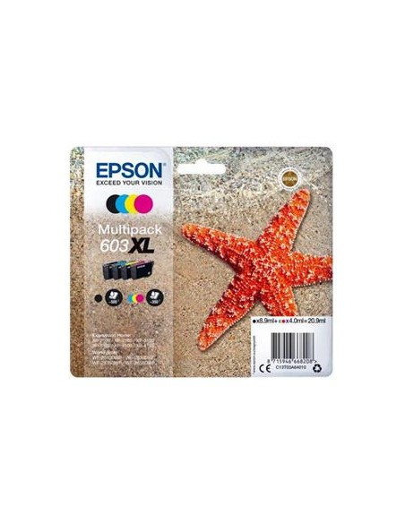 Multipack 4 cartuchos de tinta ORIGINAL C13T03A640 - nº603XL