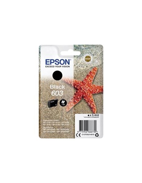 Cartucho de tinta ORIGINAL C13T03U140 - nº603BK