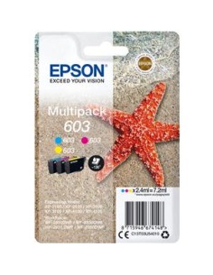Multipack 3 cartuchos de tinta ORIGINAL C13T03U540 - nº603 2