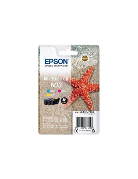 Multipack 3 cartuchos de tinta ORIGINAL C13T03U540 - nº603