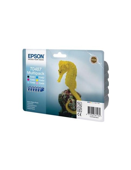 Multipack 6 cartuchos de tinta ORIGINAL C13T048740