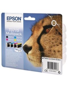 Multipack 4 cartuchos de tinta ORIGINAL C13T071540 2