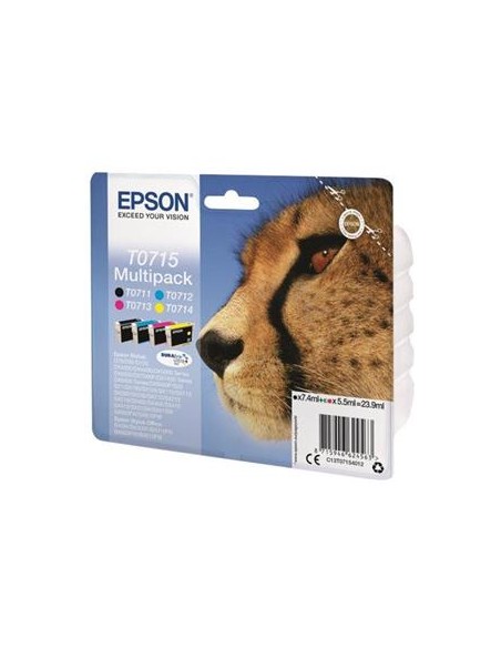 Multipack 4 cartuchos de tinta ORIGINAL C13T071540