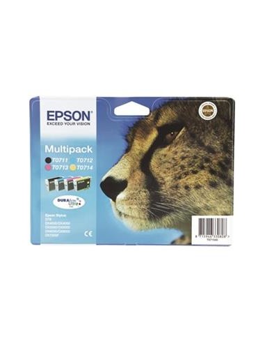 Multipack 4 cartuchos de tinta ORIGINAL C13T071540