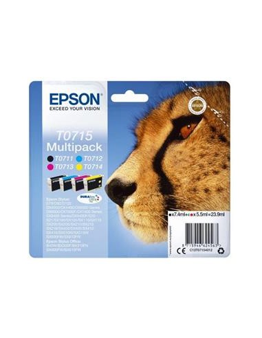 Multipack 4 cartuchos de tinta ORIGINAL C13T071540