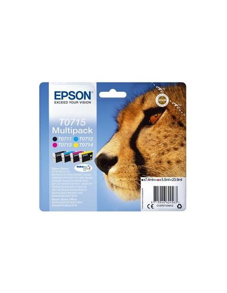 Multipack 4 cartuchos de tinta ORIGINAL C13T071540