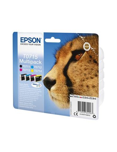 Multipack 4 cartuchos de tinta ORIGINAL C13T071540