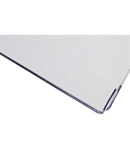 CI | Archivador de palanca liderpapel folio documenta forrado pvc con rado lomo 75mm blanco con compresor
