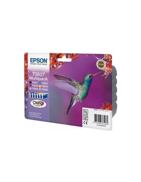 Multipack 6 cartuchos de tinta ORIGINAL C13T080740
