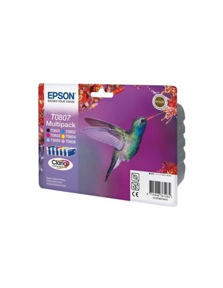 Multipack 6 cartuchos de tinta ORIGINAL C13T080740