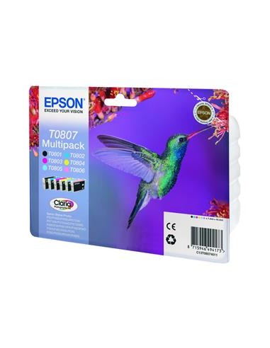 Multipack 6 cartuchos de tinta ORIGINAL C13T080740