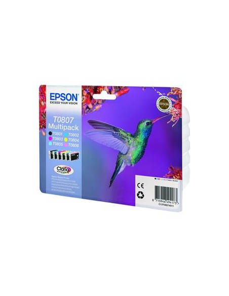 Multipack 6 cartuchos de tinta ORIGINAL C13T080740