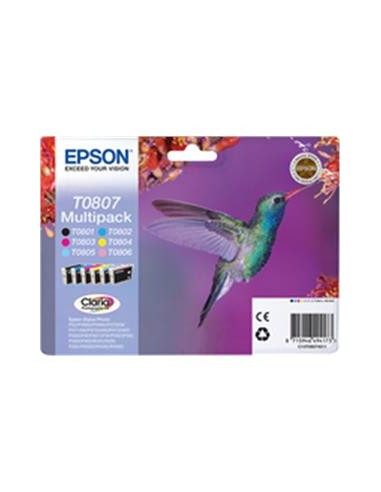 Multipack 6 cartuchos de tinta ORIGINAL C13T080740