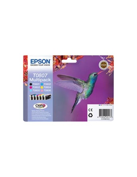 Multipack 6 cartuchos de tinta ORIGINAL C13T080740