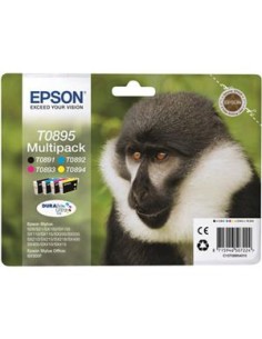 Multipack 4 cartuchos de tinta ORIGINAL C13T089540