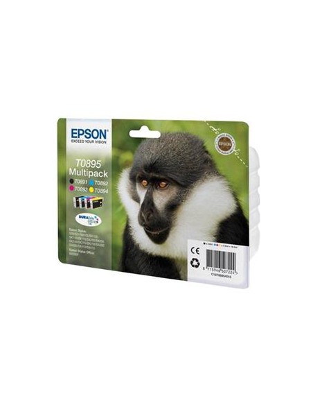 Multipack 4 cartuchos de tinta ORIGINAL C13T089540