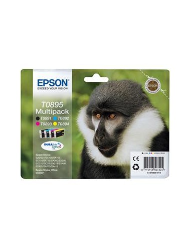 Multipack 4 cartuchos de tinta ORIGINAL C13T089540