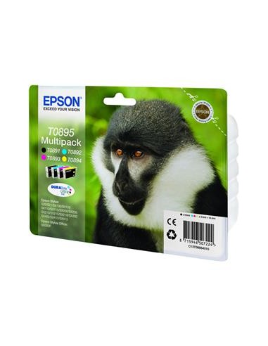 Multipack 4 cartuchos de tinta ORIGINAL C13T089540