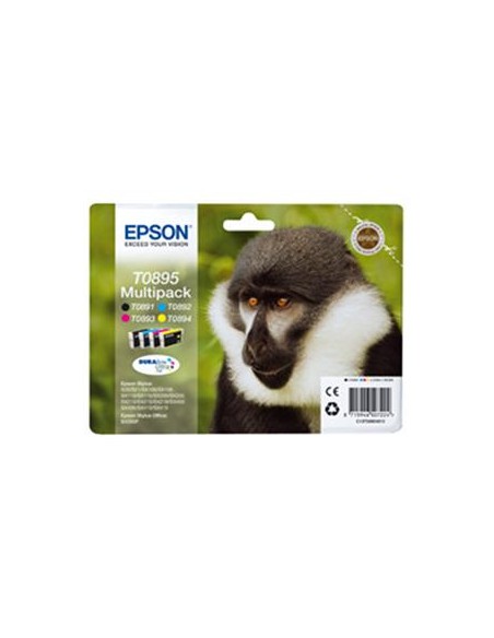 Multipack 4 cartuchos de tinta ORIGINAL C13T089540