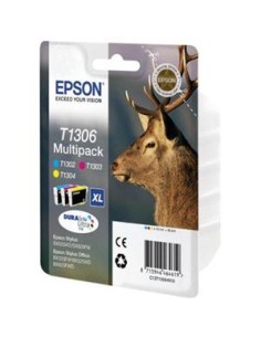 Multipack 3 cartuchos de tinta ORIGINAL C13T130640 2