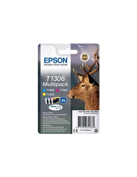 Multipack 3 cartuchos de tinta ORIGINAL C13T130640