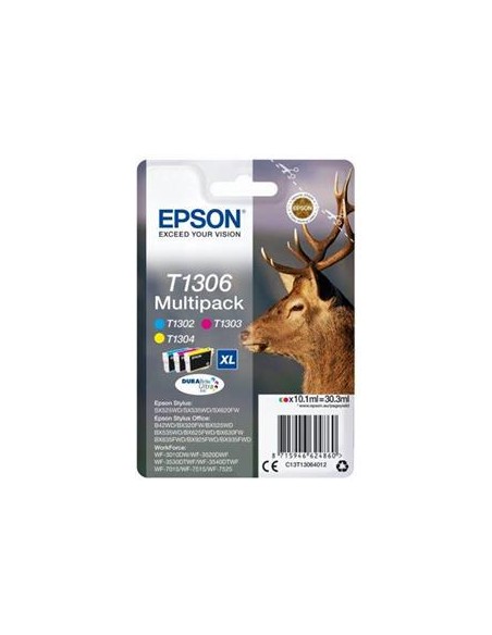 Multipack 3 cartuchos de tinta ORIGINAL C13T130640