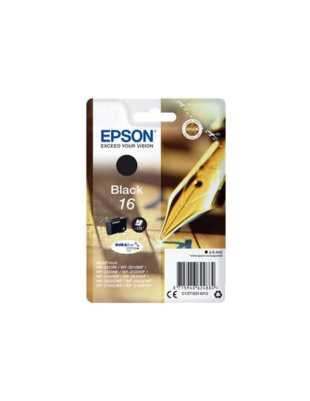 Cartucho de tinta ORIGINAL C13T162140 - nº16BK