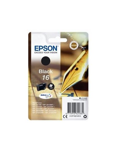 Cartucho de tinta ORIGINAL C13T162140 - nº16BK