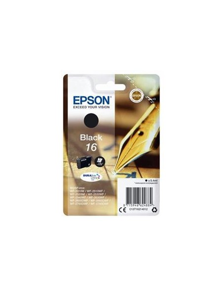 Cartucho de tinta ORIGINAL C13T162140 - nº16BK