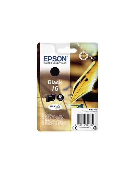 Cartucho de tinta ORIGINAL C13T162140 - nº16BK