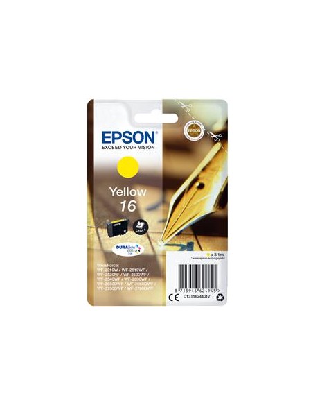 Cartucho de tinta ORIGINAL C13T162440 - nº16Y