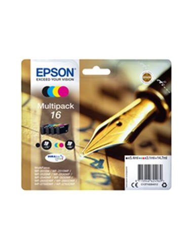 Multipack 4 cartuchos de tinta ORIGINAL C13T162640 - nº16
