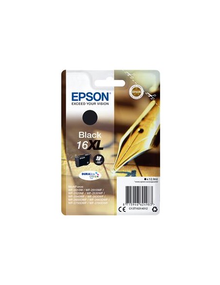 Cartucho de tinta ORIGINAL C13T163140 - nº16XLBK