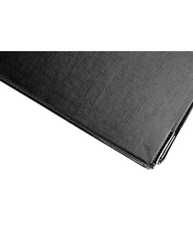 CI | Archivador de palanca liderpapel folio documenta forrado pvc con rado lomo 75mm negro compresor metalico