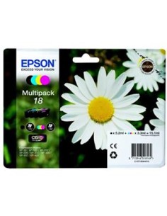Multipack 4 cartuchos de tinta ORIGINAL C13T180640 - nº18 2