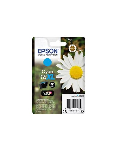 Cartucho de tinta ORIGINAL C13T181240 - nº18XLC