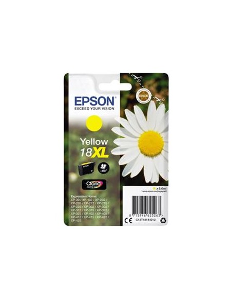 Cartucho de tinta ORIGINAL C13T181440 - nº18XLY