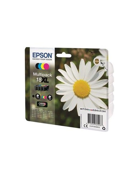 Multipack 4 cartuchos de tinta ORIGINAL C13T181640 - nº18XL