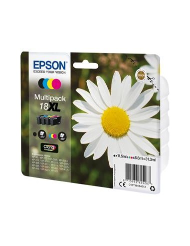 Multipack 4 cartuchos de tinta ORIGINAL C13T181640 - nº18XL