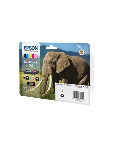 Multipack 6 cartuchos de tinta ORIGINAL C13T242840 - nº24