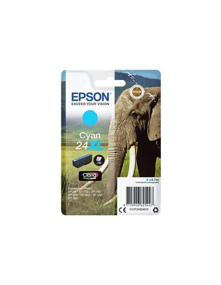 Cartucho de tinta ORIGINAL C13T243240 - nº24XLC